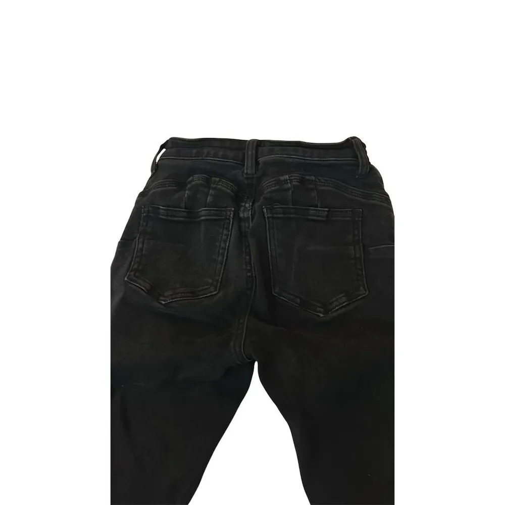 Wax Jeans Women's Skinny Black Denim Jeans Size 0 Stretch Fit
#025 - Picture 5 of 7